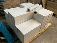 Ca. 72x rollen handwikkelfolie, transparant