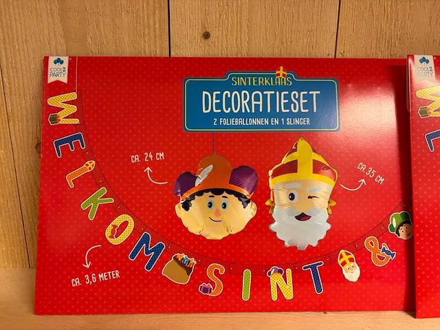 Ca. 72x sinterklaas decoratie set - afbeelding 3 van  4
