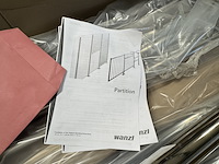 Ca. 72x staander voor toegangspoort, wanzl, railix basic - afbeelding 5 van  5