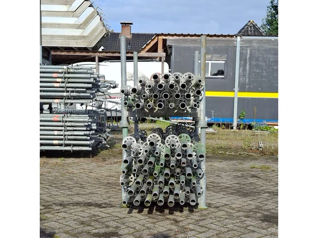 Ca. 72x staanders met pen, layher, allround | 200 cm (ring 50), in 2x transportbok - afbeelding 2 van  7