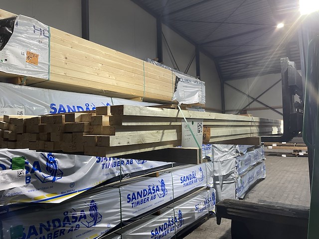 Ca. 72x vuren latten, 32x58mm, lengte 480cm - afbeelding 4 van  4