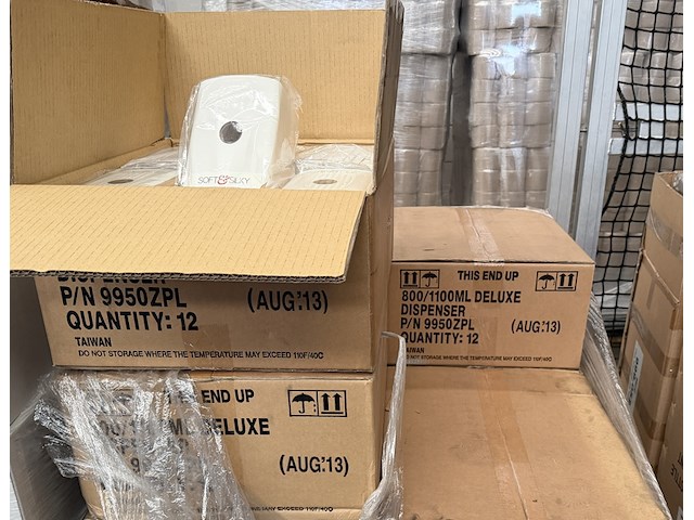 Ca. 72x zeepdispenser 800/1100 ml soft & silky, deluxe - afbeelding 5 van  5