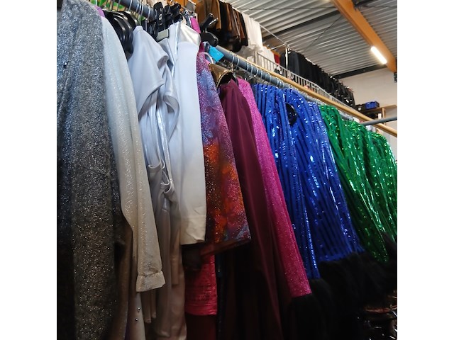 Ca. 73x feestkleding glitter en glammer - afbeelding 1 van  5