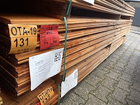 Ca. 74x douglas wisselsponning, 18x190mm, lengte 300cm - afbeelding 2 van  3