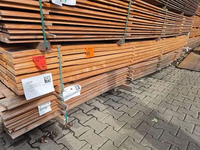 Ca. 74x douglas zweeds rabat, 26x190mm, lengte 500cm - afbeelding 4 van  4