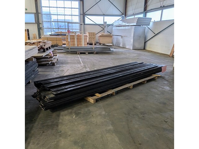 Ca. 74x zweeds rabat zwart - afbeelding 1 van  9