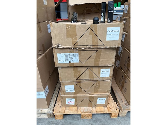 Ca. 7500x haarvezels, cameaux, verdeeld over 4 europallets - afbeelding 4 van  15