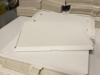 Ca. 750x verzend (brievenbus) doosjes, wit - afbeelding 2 van  2