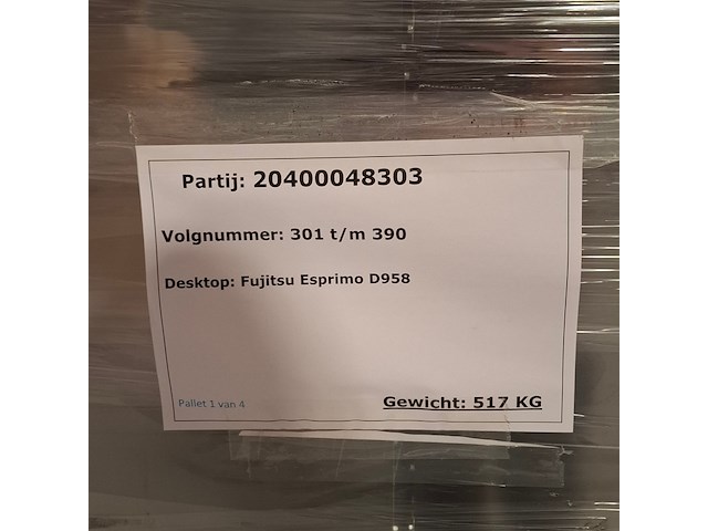 Ca. 75x desktop, fujitsu, o.a. esprimo d958 - afbeelding 11 van  12