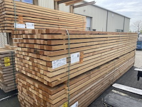 Ca. 75x douglas regels fijnbezaagd, 50x75mm, lengte 500cm - afbeelding 3 van  3