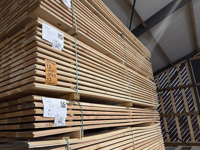 Ca. 75x douglas zweeds rabat, 21x190mm, lengte 300cm - afbeelding 4 van  4