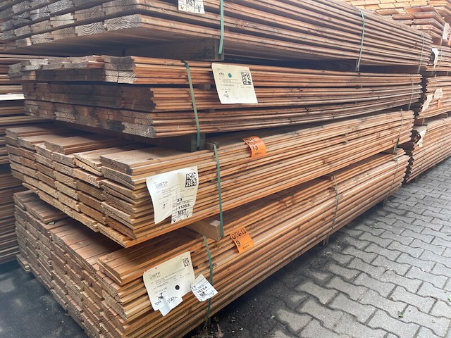 Ca. 75x douglas zweeds rabat, 21x190mm, lengte 300cm - afbeelding 4 van  4