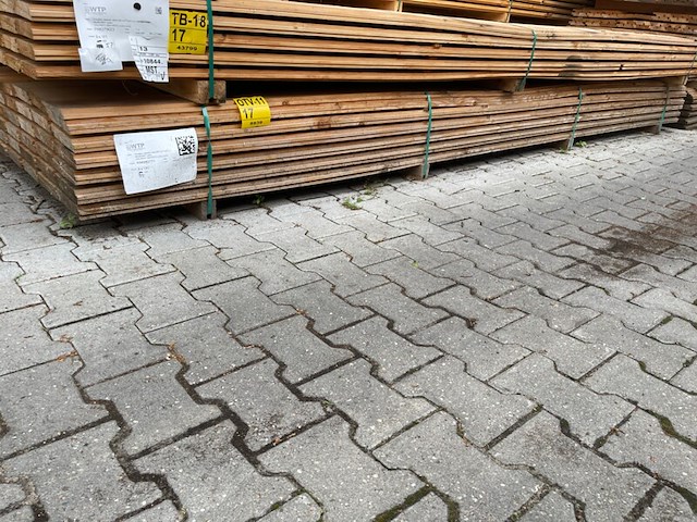 Ca. 75x douglas zweeds rabat, 21x190mm, lengte 400cm - afbeelding 4 van  4