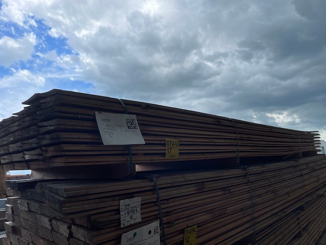Ca. 75x douglas zweeds rabat, 21x190mm, lengte 400cm - afbeelding 4 van  4