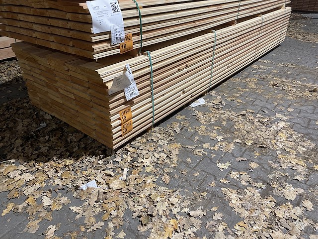 Ca. 75x douglas zweeds rabat, 21x190mm, lengte 500cm - afbeelding 4 van  4