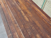 Ca. 75x hardhouten paal, 7 x 7 x 350 cm - afbeelding 4 van  5