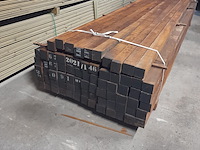 Ca. 75x hardhouten paal, 7 x 7 x 350 cm - afbeelding 5 van  5