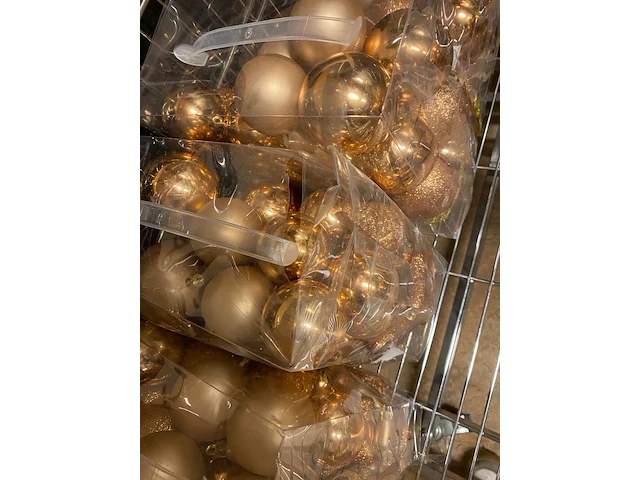 Ca. 75x kerstballen en ornament, house of seasons - afbeelding 9 van  10