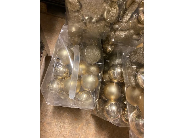 Ca. 75x kerstballen en ornament, house of seasons - afbeelding 10 van  10