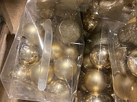 Ca. 75x kerstballen en ornament, house of seasons - afbeelding 10 van  10