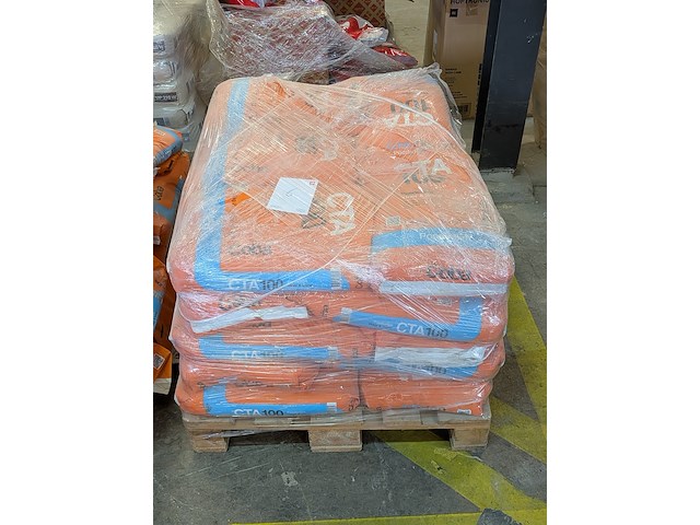 Ca. 75x zak à 25 kg poederlijm coba, cta 100 - afbeelding 5 van  6