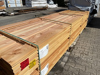 Ca. 76x douglas wisselsponning/halfhoutsrabat, 18x190mm, lengte 400cm - afbeelding 2 van  3