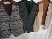 Ca. 76x giletjes diverse kleuren mannen/netjes - afbeelding 3 van  8