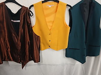 Ca. 76x giletjes diverse kleuren mannen/netjes - afbeelding 4 van  8