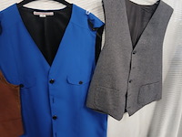 Ca. 76x giletjes diverse kleuren mannen/netjes - afbeelding 8 van  8