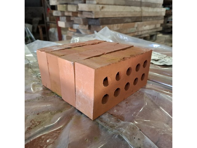 Ca. 775x gevelsteen wf, oud donker rood - afbeelding 6 van  7