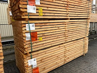 Ca. 77x douglas balken fijnbezaagd, 50x150mm, lengte 300cm - afbeelding 4 van  4
