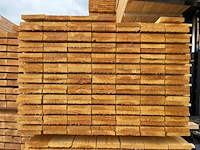 Ca. 77x douglas planken fijnbezaagd, 25x150mm, lengte 300cm - afbeelding 3 van  4