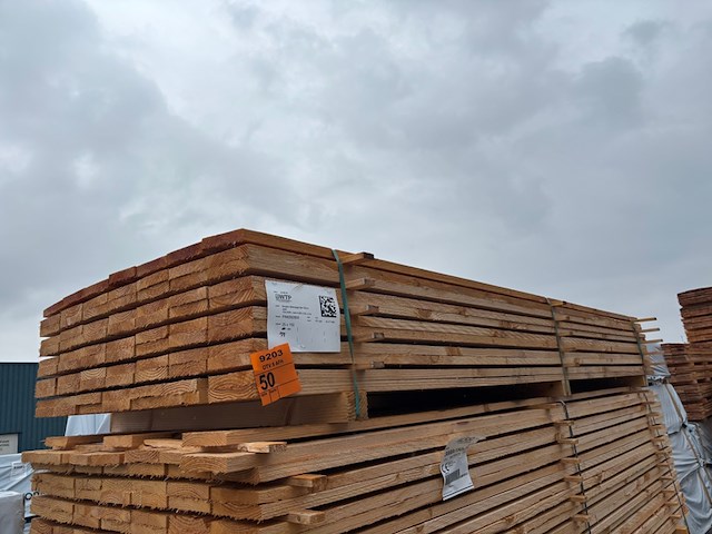 Ca. 77x douglas planken fijnbezaagd, 25x150mm, lengte 300cm - afbeelding 4 van  4