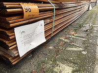 Ca. 77x douglas wisselsponning, 18x190mm, lengte 300cm - afbeelding 2 van  3