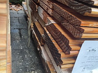 Ca. 77x douglas wisselsponning, 18x190mm, lengte 300cm - afbeelding 3 van  3