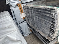 Ca. 77x grenen design profiel zwart gecoat, 21x145mm, lengte 420cm - afbeelding 3 van  3