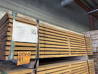 Ca. 77x guyana ipé planken geschaafd, 25x140mm, lengte 155cm - afbeelding 4 van  4