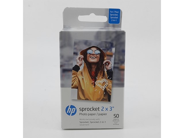 Ca. 77x verpakking fotopapier, hp, sprocket 2x3'' - afbeelding 1 van  3
