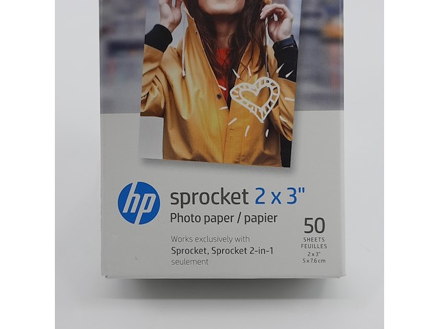 Ca. 77x verpakking fotopapier, hp, sprocket 2x3'' - afbeelding 2 van  3