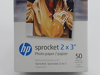 Ca. 77x verpakking fotopapier, hp, sprocket 2x3'' - afbeelding 2 van  3