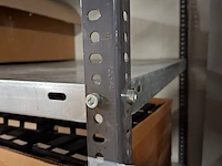 Ca 7.80mtr metalen stelling - afbeelding 3 van  7
