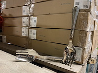 Ca. 780x luxe grote serveervorken, zilver - afbeelding 2 van  3