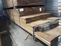 Ca. 78x angelim pedra vlonderplanken, 21x145mm, lengte 48/365cm, 30/395cm - afbeelding 4 van  4