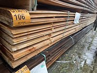 Ca. 78x douglas wisselsponning, 18x190mm, lengte 400cm - afbeelding 2 van  3