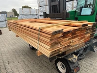 Ca. 78x douglas wisselsponning/halfhoutsrabat, 18x190mm, lengte 300cm - afbeelding 2 van  3