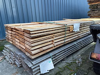 Ca. 78x douglas wisselsponning/halfhoutsrabat, 18x190mm, lengte 400cm - afbeelding 2 van  3
