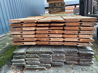 Ca. 78x douglas wisselsponning/halfhoutsrabat, 18x190mm, lengte 400cm - afbeelding 3 van  3