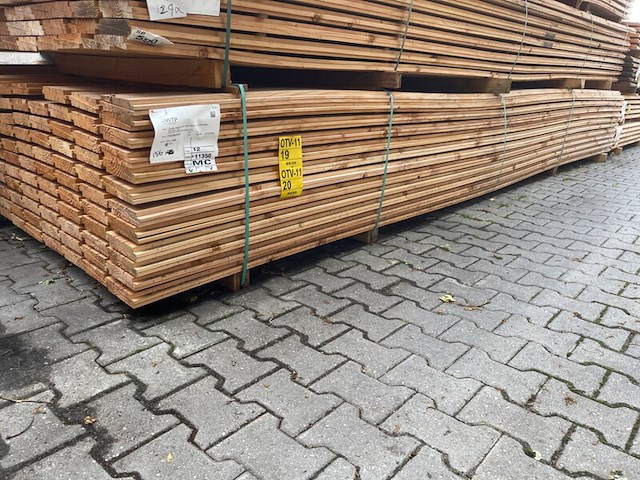 Ca. 78x douglas zweeds rabat, 21x160mm, lengte 500cm - afbeelding 4 van  4