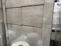 Ca. 78x handdoekrol hpg motion 100% cellulose wit 2 laags 24 cm breed 150 meter, wit - afbeelding 6 van  6