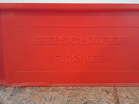 Ca. 78x magazijnbakken met grijp opening, schafer, rood - afbeelding 5 van  5